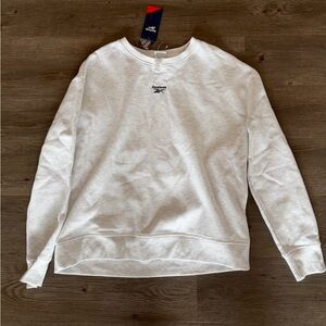 NWT Gray Reebok Crewneck